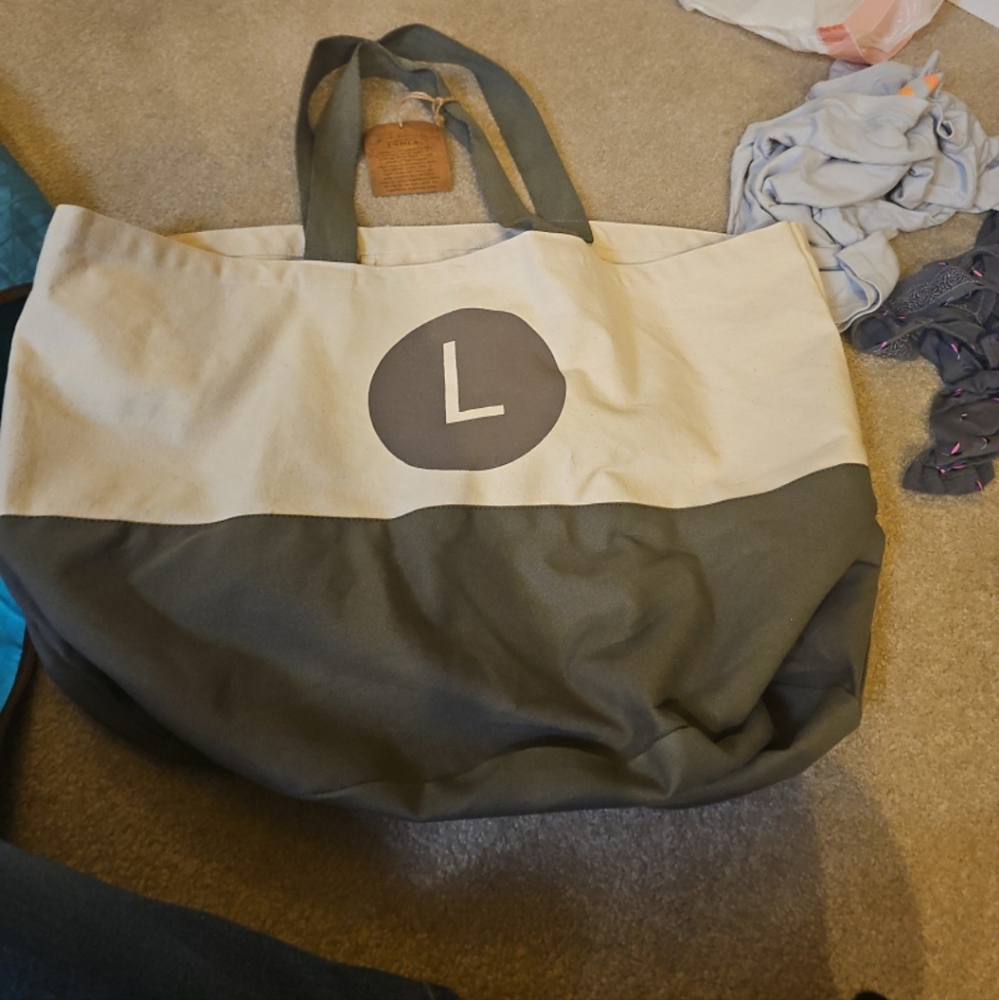 Brand new L tote bag with tags